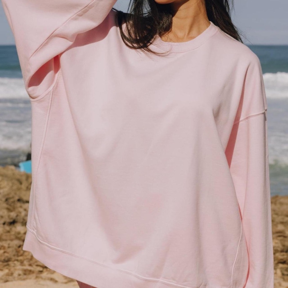 Daily Drills Light Pink Crew Neck